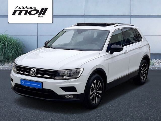 Pure white Gebraucht 2020 VW Tiguan IQ Drive SUV | 32.490 € (Etwas zu teuer) - Bild 1/4