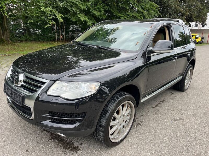 Schwarz Gebraucht 2007 VW Touareg SUV | 6.999 € (Fairer Preis) - Bild 1/4
