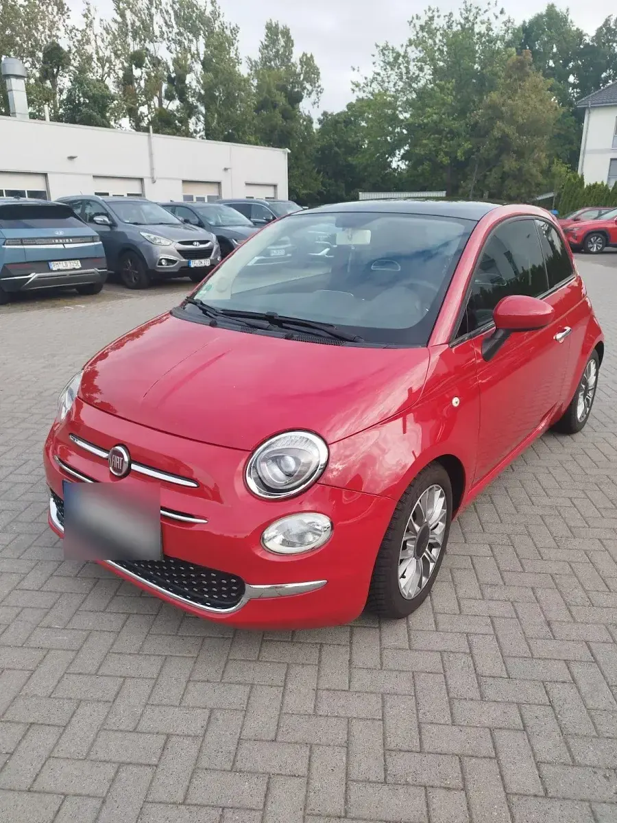 Gebraucht Fiat 500 Lounge 69 PS (50 kW) 2015 Rot Kleinwagen