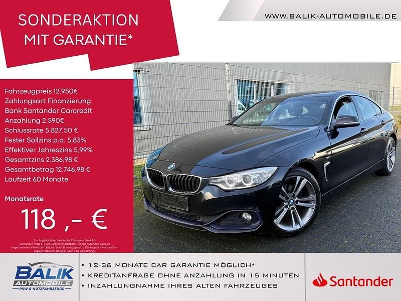 Gebraucht BMW 418 Gran Coupé Performance 143 PS (105 kW) 2015 Black sapphire metallic Coupé