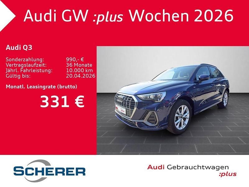 Gebraucht Audi Q3 Ambiente 150 PS (110 kW) 2025 Navarrablau metallic (metallic) SUV
