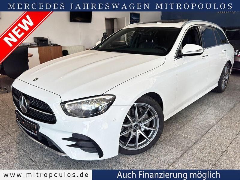 Usado Mercedes E220 AMG 200 CV (147 kW) 2022 Blanco Familiar