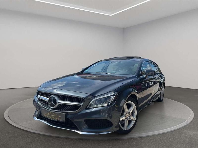 Tenoritgrau Gebraucht 2015 Mercedes CLS350 AMG Kombi | 27.500 € (Teuer) - Bild 1/4