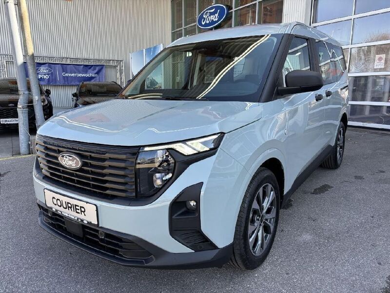 Grau Gebraucht 2024 Ford Tourneo Courier Trend Van / Kleinbus | 24.989 € (Fairer Preis) - Bild 1/4