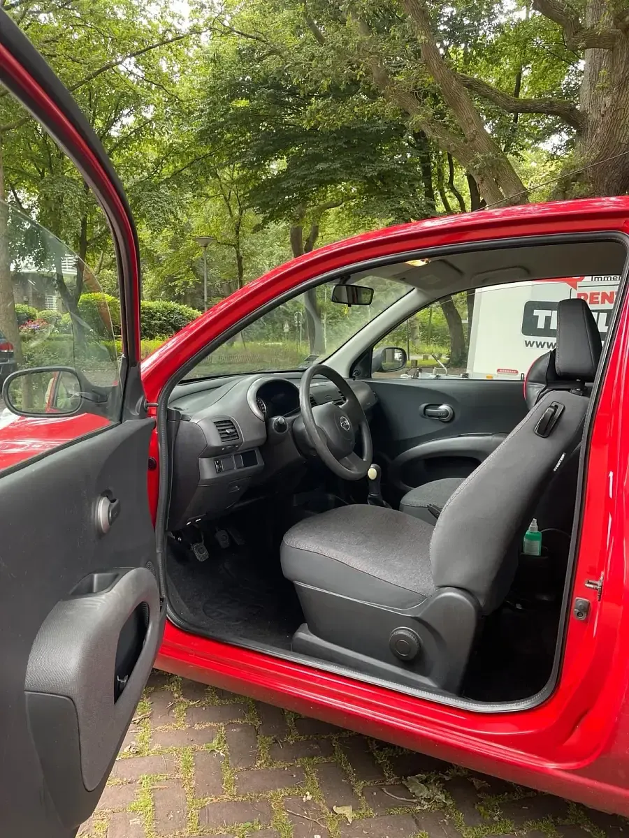 Gebraucht Nissan Micra Visia 65 PS (47 kW) 2007 Rot Kleinwagen