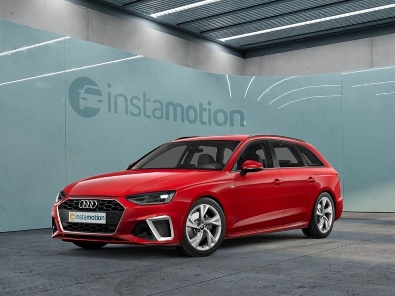 Rot Gebraucht 2022 Audi A4 S-Line Kombi | 37.690 € (Teuer) - Bild 1/4