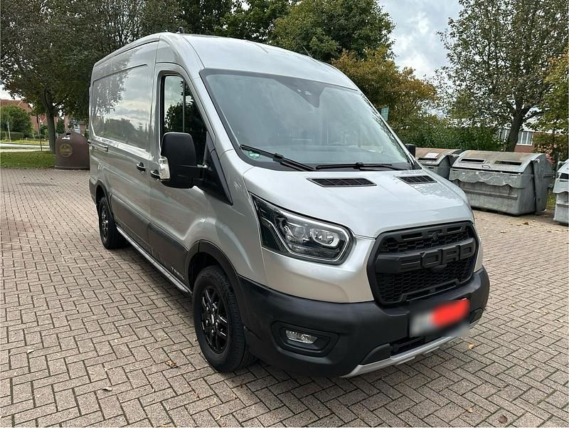 Gebraucht Ford Transit Custom 185 PS (136 kW) 2021 Grau Van / Kleinbus