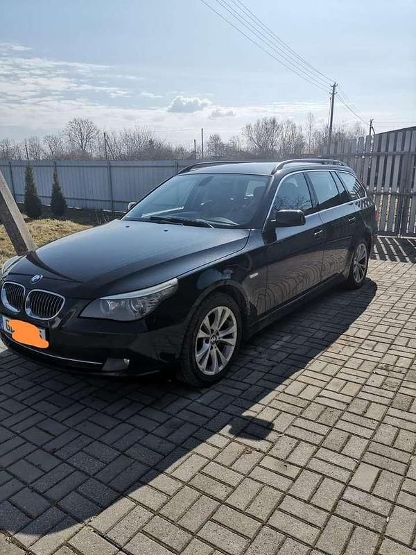 Gebraucht BMW 525 Exclusive 197 PS (144 kW) 2008 Schwarz Kombi