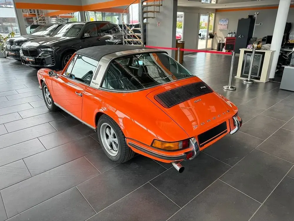 Gebraucht Porsche 911 Carrera Targa 140 PS (102 kW) 1973 Orange Cabrio