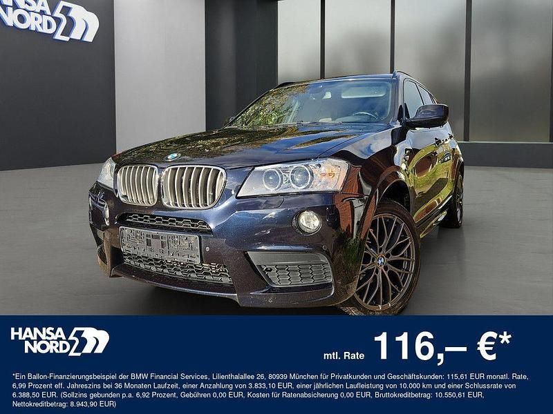 Schwarz Gebraucht 2013 BMW X3 Performance SUV | 12.777 € (Superpreis) - Bild 1/4
