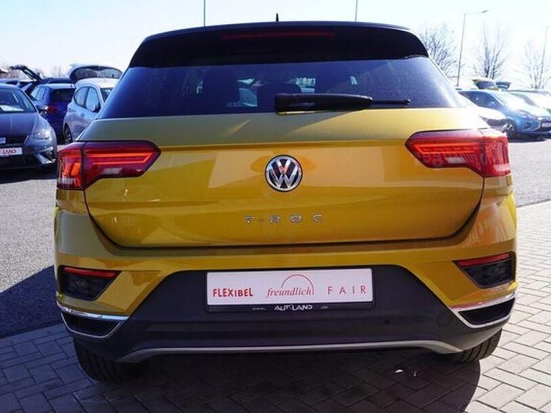 Gebraucht VW T-Roc Style 150 PS (110 kW) 2019 Gelb SUV