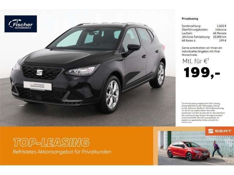 Schwarz Gebraucht 2024 Seat Arona FR SUV | 19.980 € (Fairer Preis) - Bild 1/4