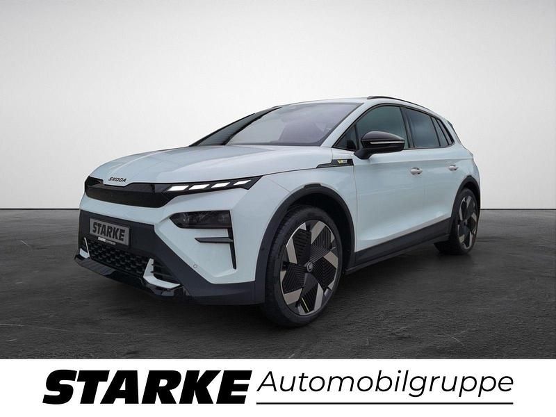 Moonweiss metallic Neu 2025 Skoda Elroq Lounge SUV | 51.990 € (Fairer Preis) - Bild 1/4