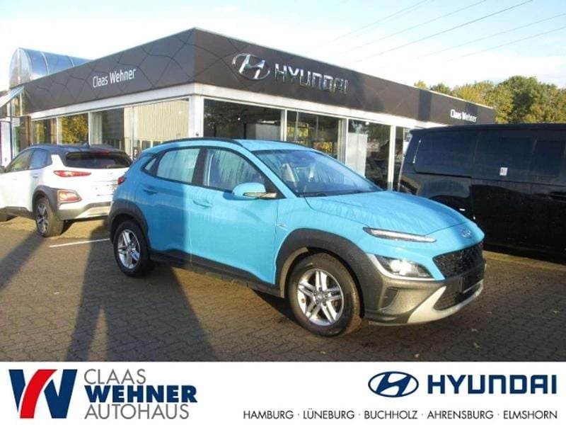 Hellblau Gebraucht 2021 Hyundai Kona Select SUV | 14.900 € (Superpreis) - Bild 1/4
