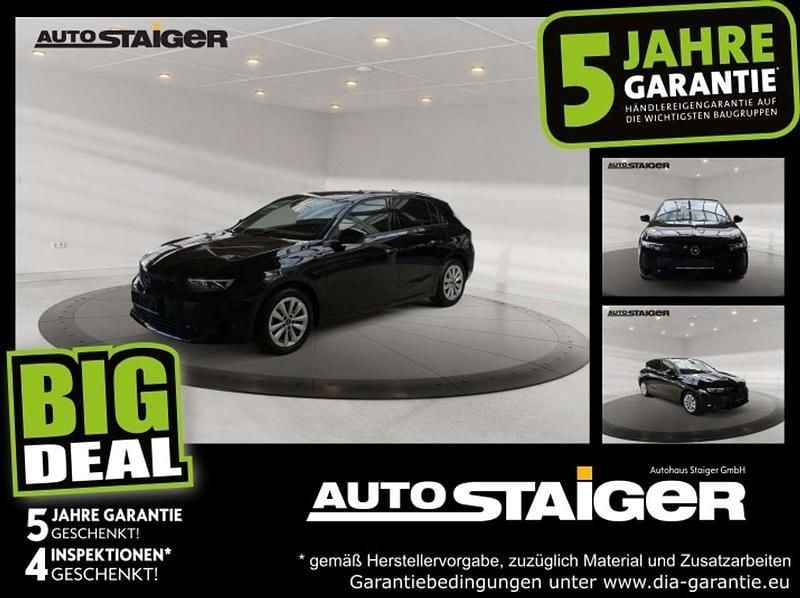 Lackierung schwarz perla nera/typ a Gebraucht 2024 Opel Astra Elegance Limousine | 21.666 € (Guter Preis) - Bild 1/4