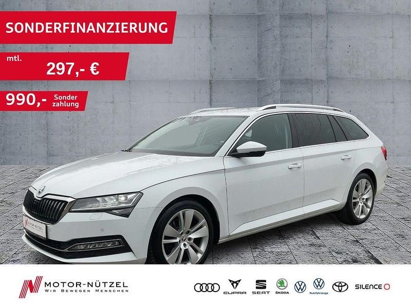 Gebraucht Skoda Superb Style 150 PS (110 kW) 2022 Weiß Kombi