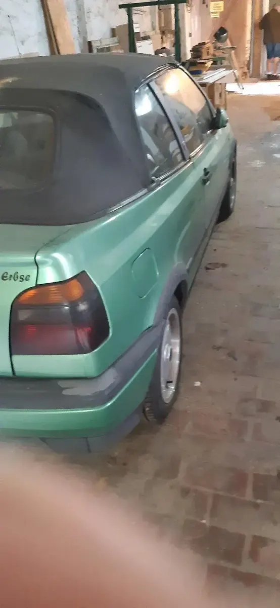 Gebraucht VW Golf Cabriolet 90 PS (66 kW) 1995 Grün Cabrio