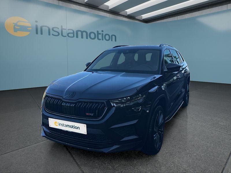 Schwarz Gebraucht 2023 Skoda Kodiaq RS SUV | 43.899 € (Teuer) - Bild 1/4