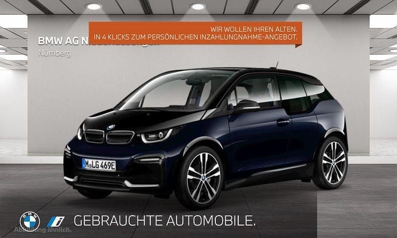 Blau Gebraucht 2022 BMW i3 Kleinwagen | 25.190 € (Etwas zu teuer) - Bild 1/4