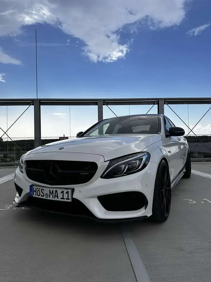 Gebraucht Mercedes C450 AMG AMG 367 PS (269 kW) 2018 Weiß Limousine