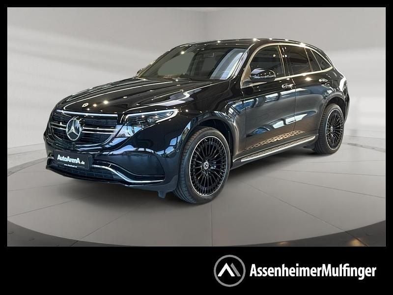 Schwarz Gebraucht 2022 Mercedes EQC400 AMG SUV | 40.789 € (Fairer Preis) - Bild 1/4