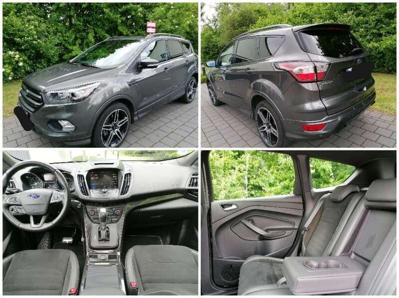 Grau Gebraucht 2017 Ford Kuga ST-Line SUV | 16.750 € (Fairer Preis) - Bild 1/4