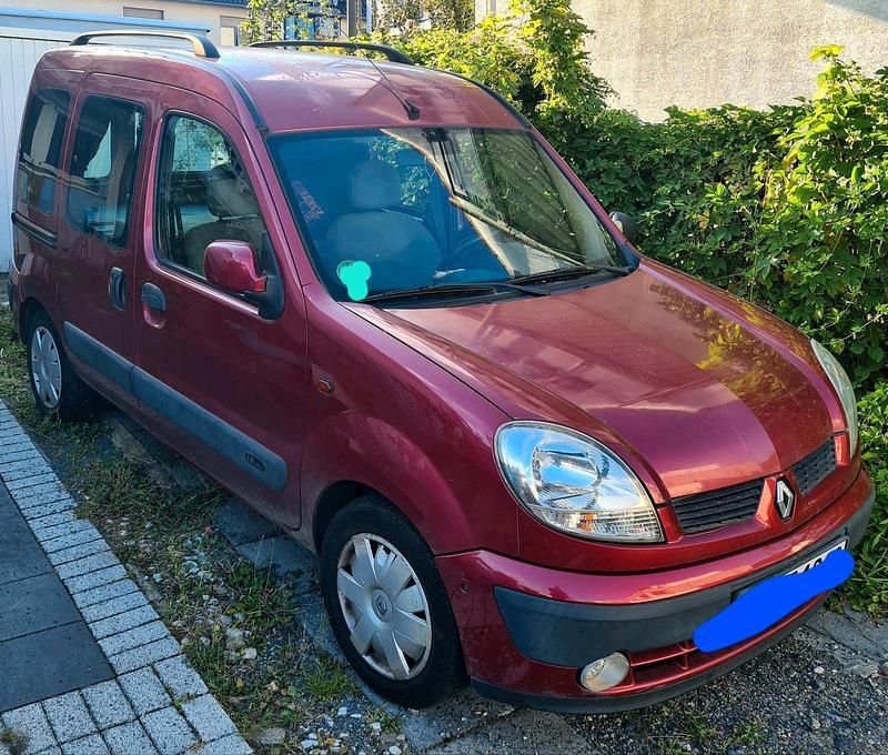 Rot Gebraucht 2004 Renault Kangoo Van / Kleinbus | 1.925 € - Bild 1/4