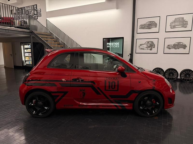 Usado Abarth 500 120 HP (88 kW) 2012 Vermelho Cabrios