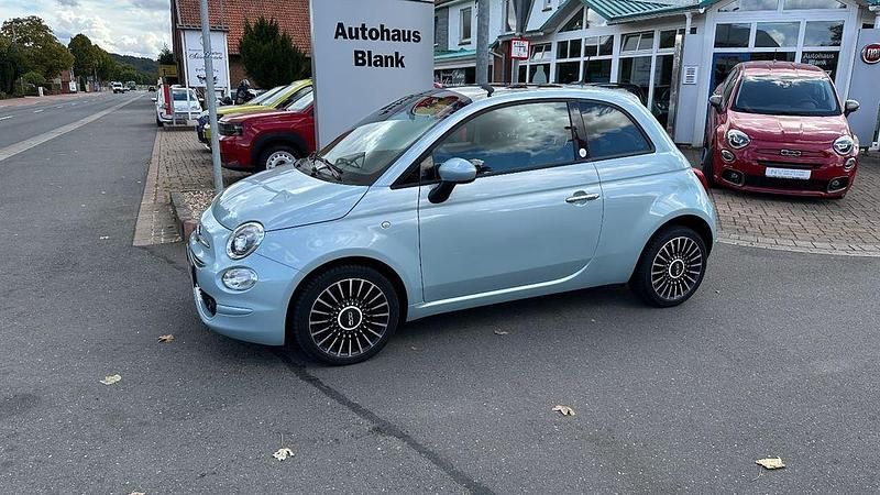 Blau Gebraucht 2020 Fiat 500 Launch Edition Kleinwagen | 11.690 € (Fairer Preis) - Bild 1/4