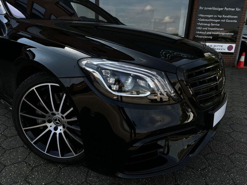Schwarz Gebraucht 2014 Mercedes S550 Limousine | 30.400 € - Bild 1/4