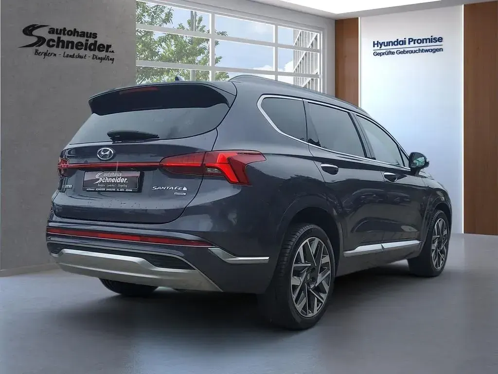 Gebraucht Hyundai Santa Fe Signature 193 PS (141 kW) 2022 Blau SUV