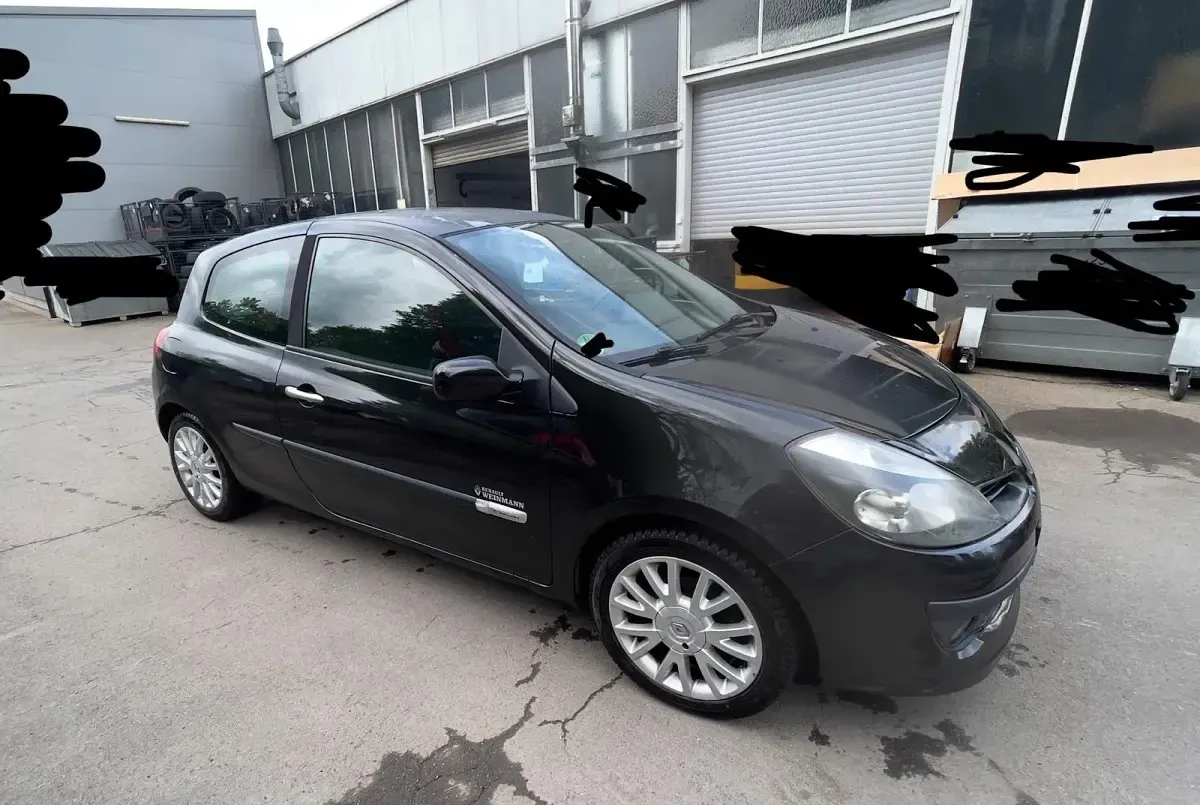 Gebraucht Renault Clio III 75 PS (55 kW) 2007 Schwarz Kleinwagen