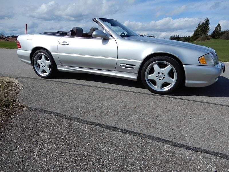 Gebraucht Mercedes SL500 306 PS (225 kW) 2000 Silber Cabrio