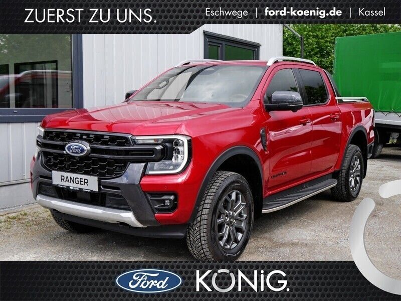 Rot Gebraucht 2023 Ford Ranger Wildtrack Abholung | 46.450 € (Fairer Preis) - Bild 1/4