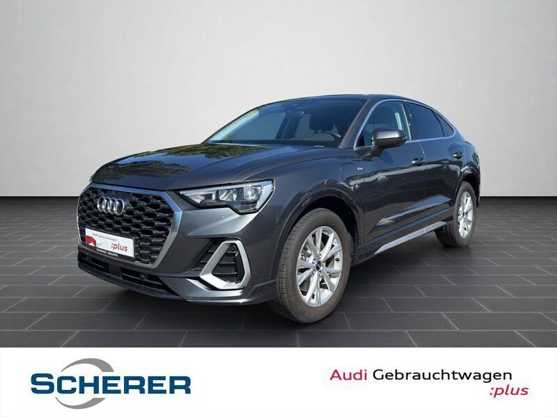 Grau Gebraucht 2022 Audi Q3 Sportback S-Line SUV | 30.900 € (Superpreis) - Bild 1/4