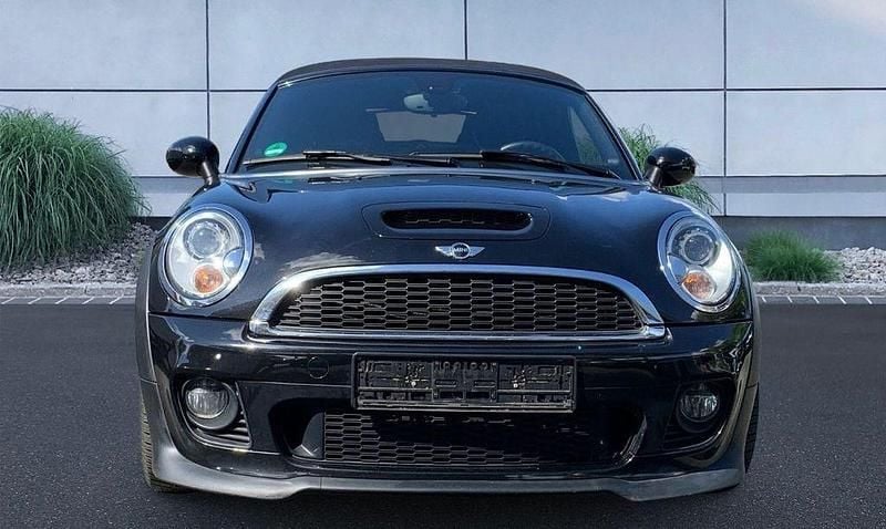 Schwarz Gebraucht 2015 Mini John Cooper Works Roadster Cabrio | 9.500 € - Bild 1/4