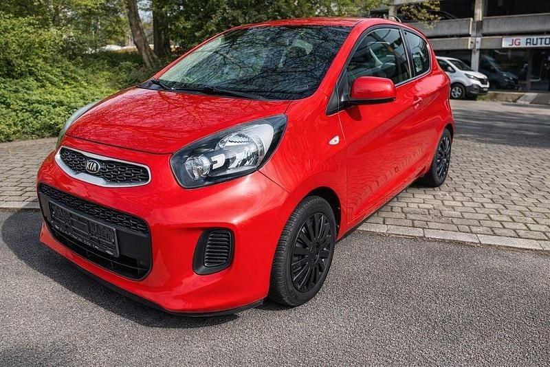 Gebraucht Kia Picanto Edition 7 67 PS (49 kW) 2016 Rot Kleinwagen