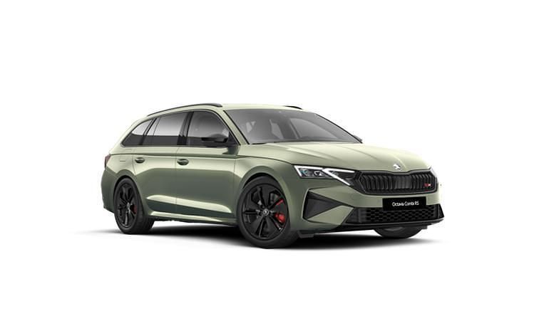 Agave green metallic agave green metallic Neu 2025 Skoda Octavia RS Kombi | 40.390 € (Guter Preis) - Bild 1/4