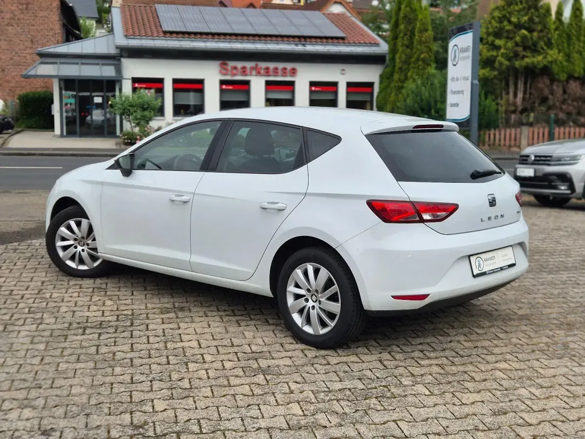Gebraucht Seat Leon 86 PS (63 kW) 2015 Weiß Limousine