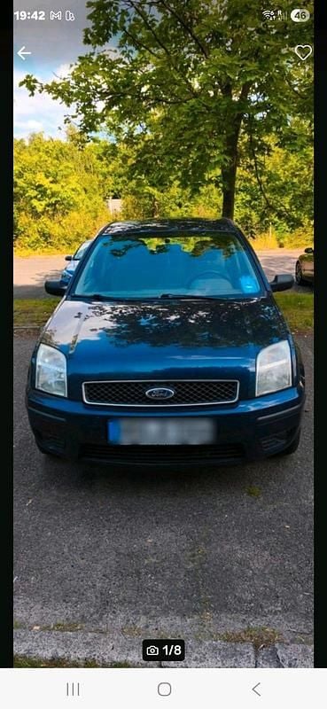 Blau Gebraucht 2004 Ford Fusion Kleinwagen | 1.300 € (Guter Preis) - Bild 1/4