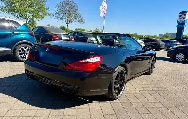Gebraucht Mercedes SL500 Sport 435 PS (319 kW) 2012 Obsidianschwarz  metalliclack Cabrio