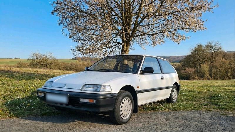 Gebraucht Honda Civic 90 PS (66 kW) 1990 Weiß Kleinwagen
