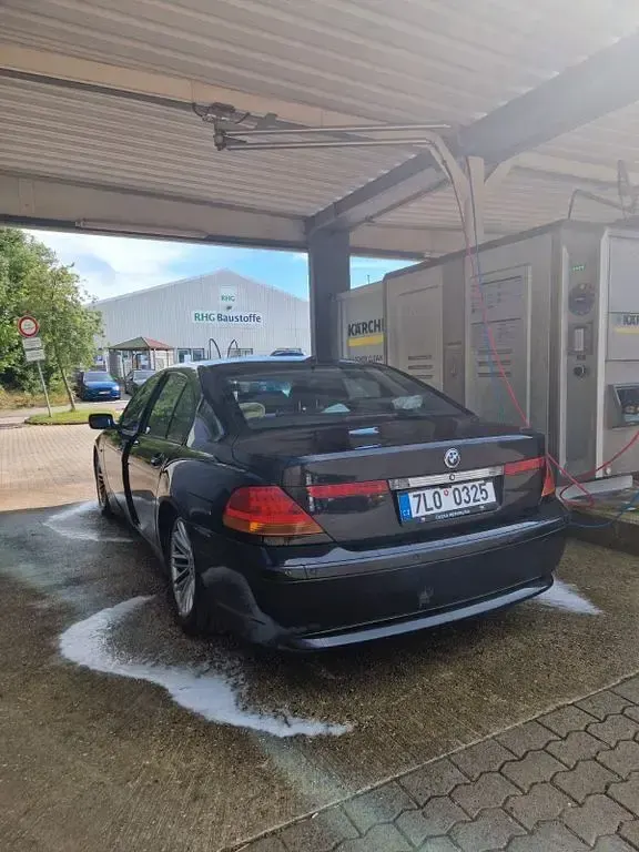 Gebraucht BMW 745 333 PS (244 kW) 2002 Schwarz Limousine