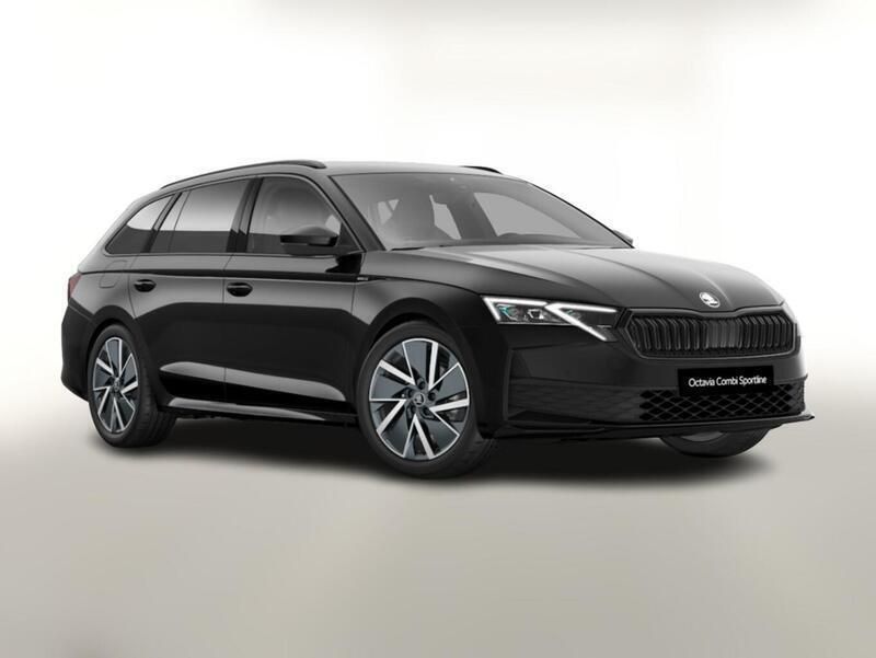 Magic black metallic Neu 2025 Skoda Octavia SportLine Kombi | 35.679 € (Fairer Preis) - Bild 1/4