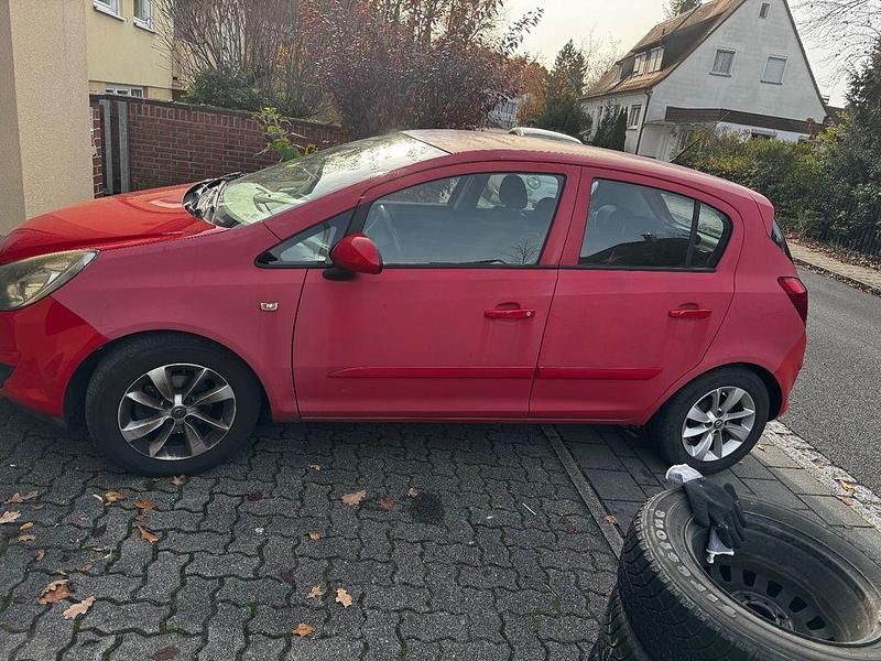 Rot Gebraucht 2006 Opel Corsa Limousine | 950 € (Guter Preis) - Bild 1/4