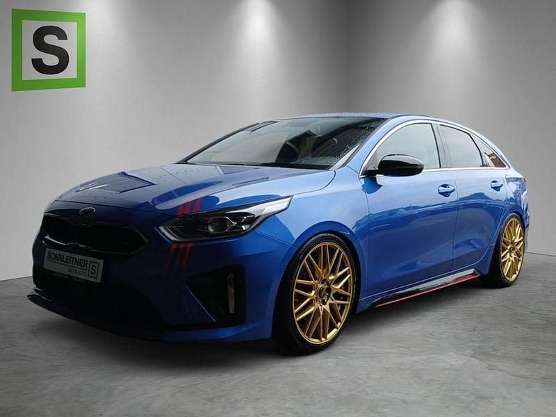 Blau Gebraucht 2021 Kia ProCeed GT GT Kleinwagen | 22.290 € (Guter Preis) - Bild 1/4