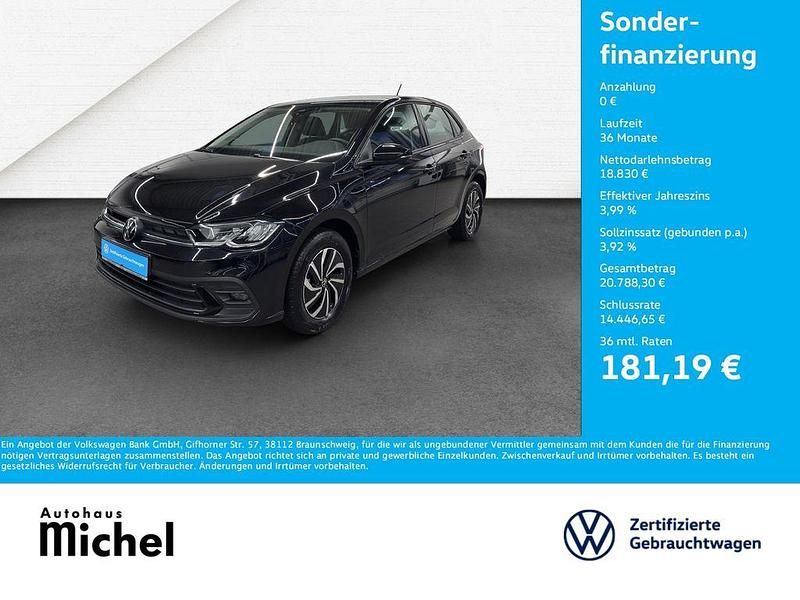Schwarz Gebraucht 2024 VW Polo Life Limousine | 18.830 € (Fairer Preis) - Bild 1/2