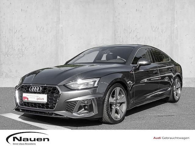 Daytonagrau Gebraucht 2022 Audi A5 Sportback S-Line Limousine | 32.850 € (Superpreis) - Bild 1/3