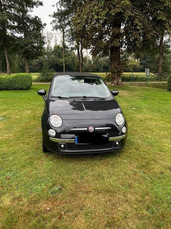 Schwarz Gebraucht 2012 Fiat 500C Cabrio | 5.000 € (Fairer Preis) - Bild 1/4