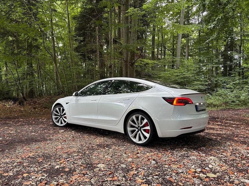 Gebraucht Tesla Model 3 Performance 377 kW (513 PS) 2019 Weiß Limousine